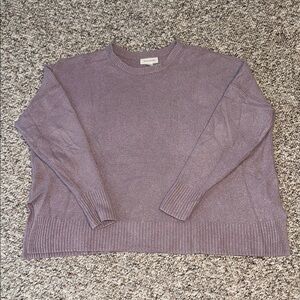 Treasure & Bond Lavender Crew Neck Sweater
